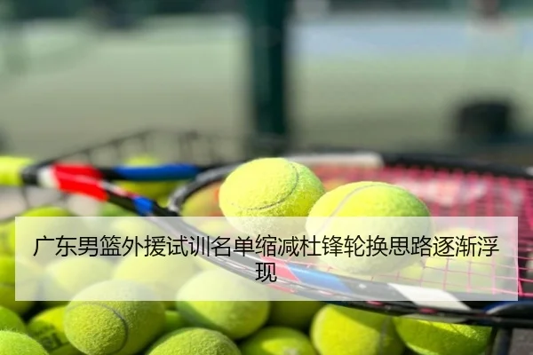 广东男篮外援试训名单缩减杜锋轮换思路逐渐浮现